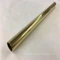 fábrica personalizada fina 1 mm 1,2 mm 0,8 mm Walll Brass Tube Tubo